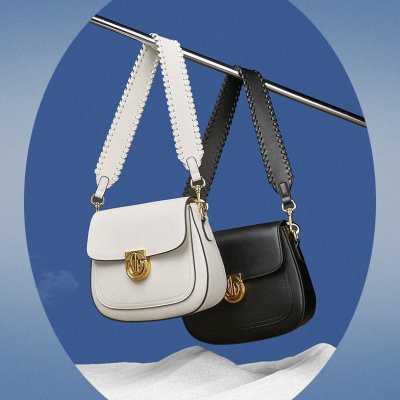 Women Shoulder Saddle Leather Bag
