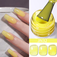 Nail Polish Transparent Color UV Polish Jelly Phototherapy Plastic