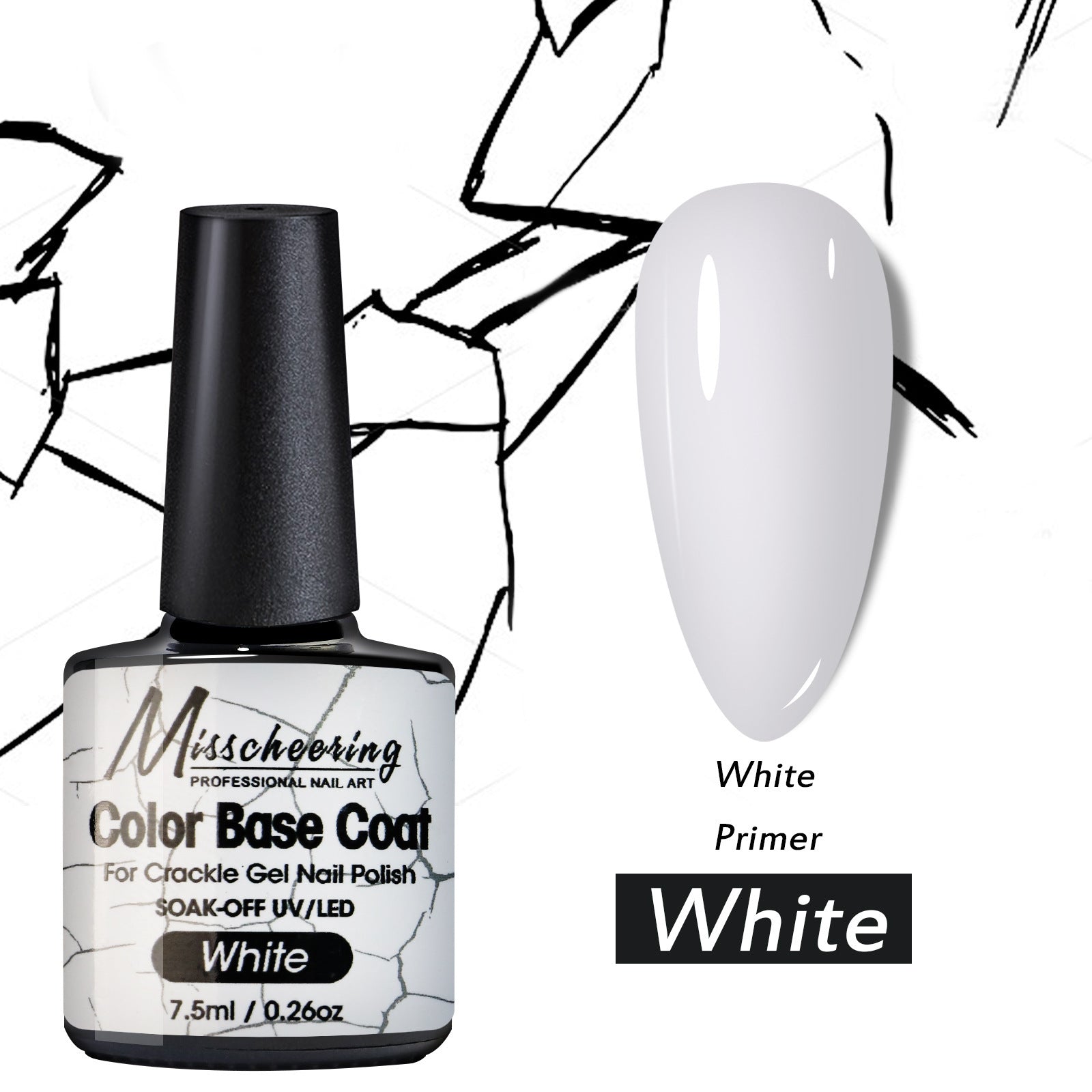 Nail Crack Glue Cracked Marble Gel Nail Polish