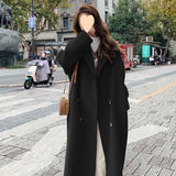 Woolen Women's Fashionable All-match Coat