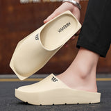 Niche Toe Cap Slipper Men's Casual Platform