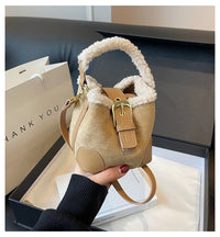 Women Casual Retro Plush Handbags