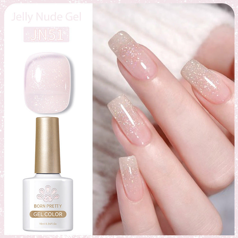 Nail Polish Transparent Color UV Polish Jelly Phototherapy Plastic