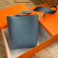 Single Shoulder Bucket Leather Bug