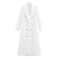 Women's Wear Tassel Texture Fabric Coat