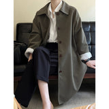 Korean Style Casual Trench Coat Women's Autumn New