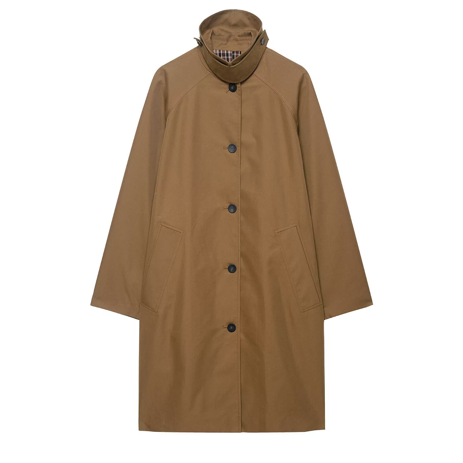 Women's Casual All-match Mid-length Trench Coat