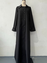 Women's Retro Biker's Mid-length Coat