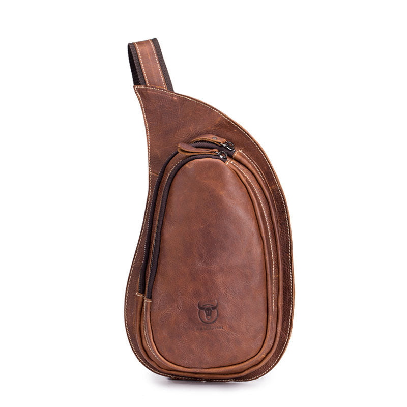 Crazy Horse Leather Chest Bag