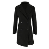 Fashion Tailored Collar Slim-fit Women's Trench Coat