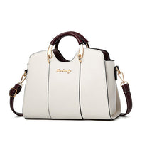 Women Zipper PU Shoulder Bag