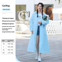 Raincoat Female Electric Battery Motorcycle Outerwear Single