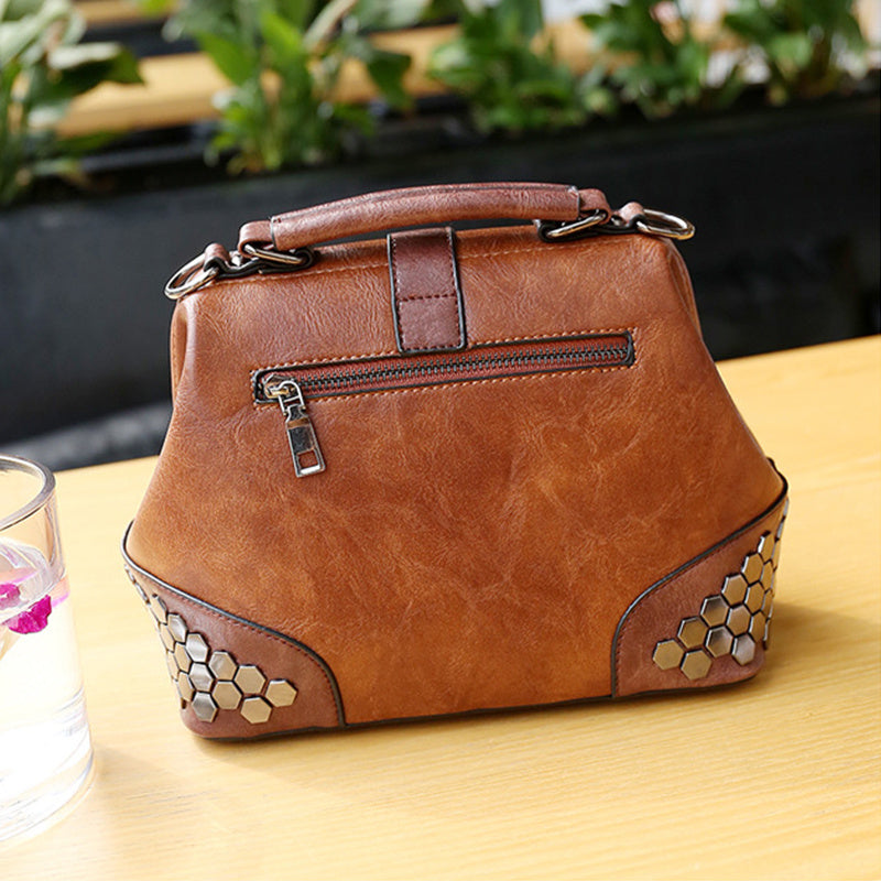 Women Leather Crossbody Handbag