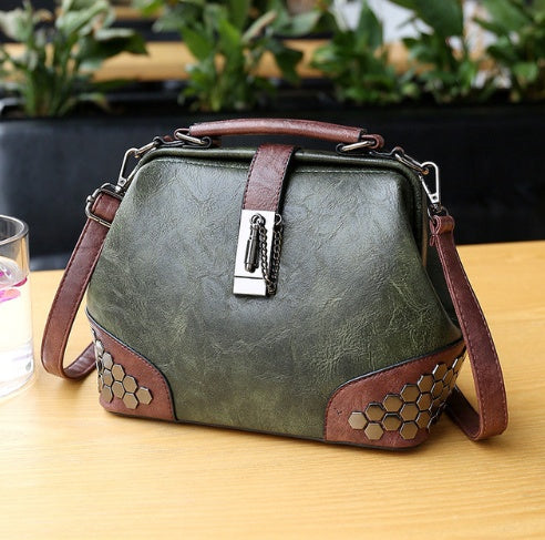 Women Leather Crossbody Handbag