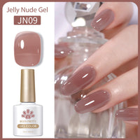 Nail Polish Transparent Color UV Polish Jelly Phototherapy Plastic