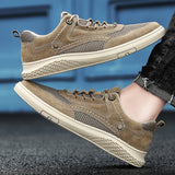 All-match Mesh Sports Casual Retro Sneakers Men