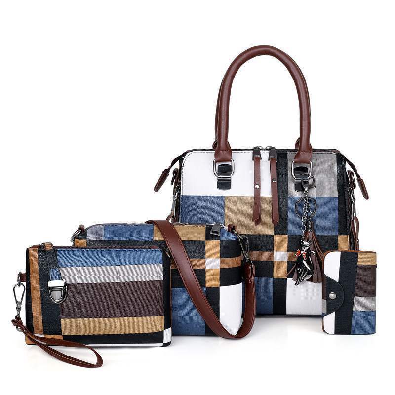 Luxury Plaid Women Handbags