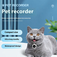 Angle Motion Recording Camera Pet Tracker Collar