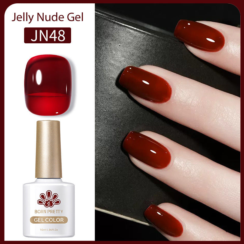 Nail Polish Transparent Color UV Polish Jelly Phototherapy Plastic