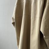 Japanese Style Workwear Style Stand Collar Trench Coat For Women