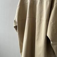 Japanese Style Workwear Style Stand Collar Trench Coat For Women