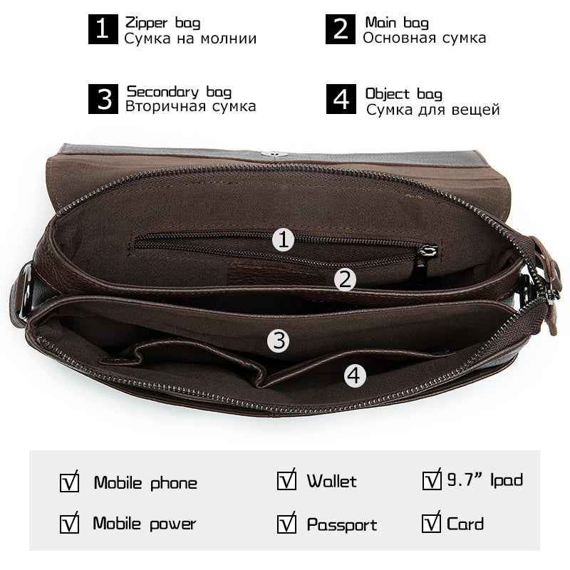 Men's Business Leather Bag
