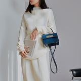 Mini Cute Cowhide Leather Handbags