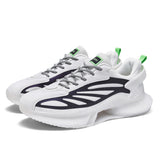 New Black Full-Palm Air Cushion Sneakers For Men