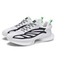 New Black Full-Palm Air Cushion Sneakers For Men