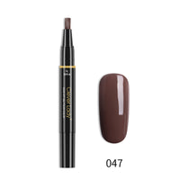 New Style Nail Polish One-Step Glue Nail Polish Glue Three-In-One Nail Polish Pen One-Step Nail Glue
