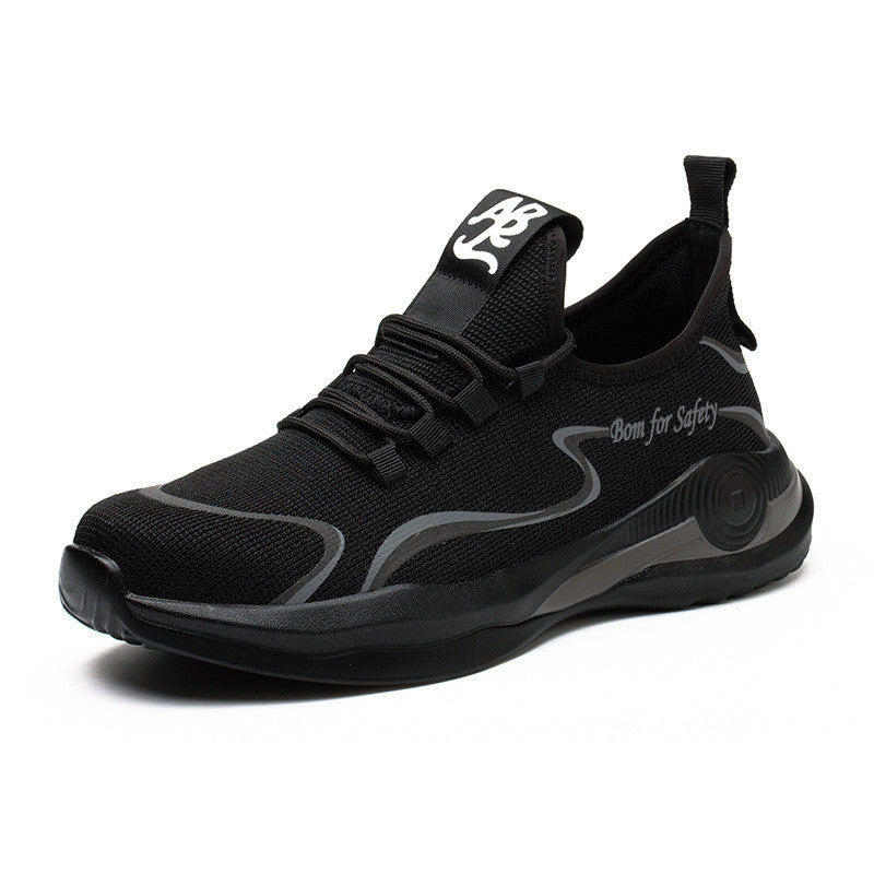 Anti-Puncture Male Indestructible Lightweight Men Safety sneaker