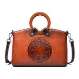 Fashion Vintage Genuine Leather Handbags