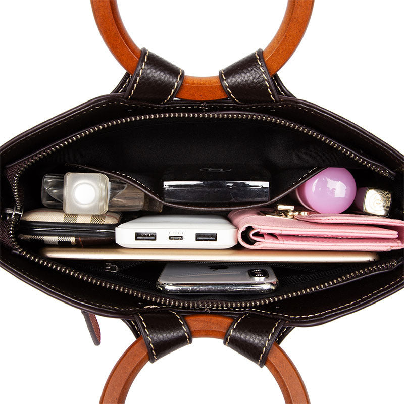 Fashion Vintage Genuine Leather Handbags