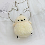Cute Animal Plush Women Bags
