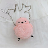 Cute Animal Plush Women Bags