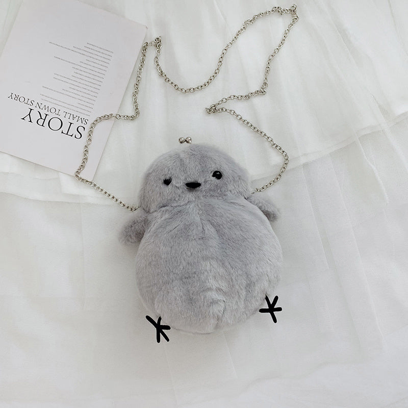 Cute Animal Plush Women Bags