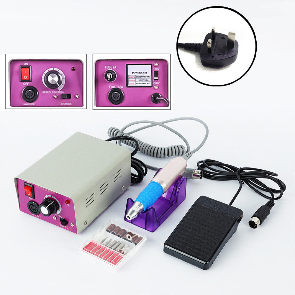 Light Nail Polish Machine Nail Tool Set