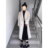 Woolen Women's Fashionable All-match Coat