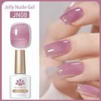 Nail Polish Transparent Color UV Polish Jelly Phototherapy Plastic