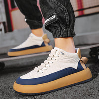 Sports Sneakers For Men Fashion Comfortable Versatile Thick-soled Walking Running