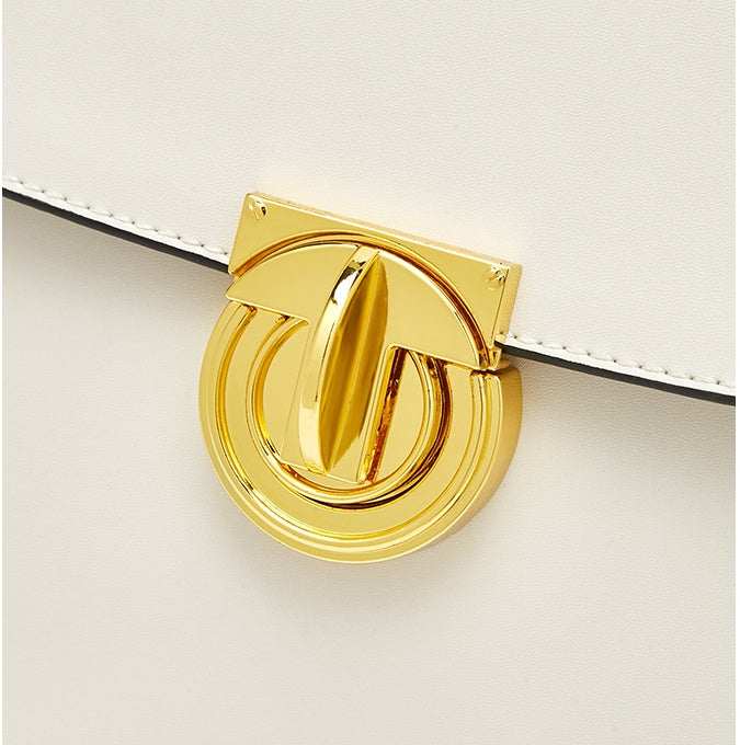 Women Shoulder Saddle Leather Bag