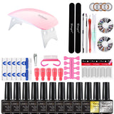 54W Nail Lamp Polisher Nail Polish Tool Set