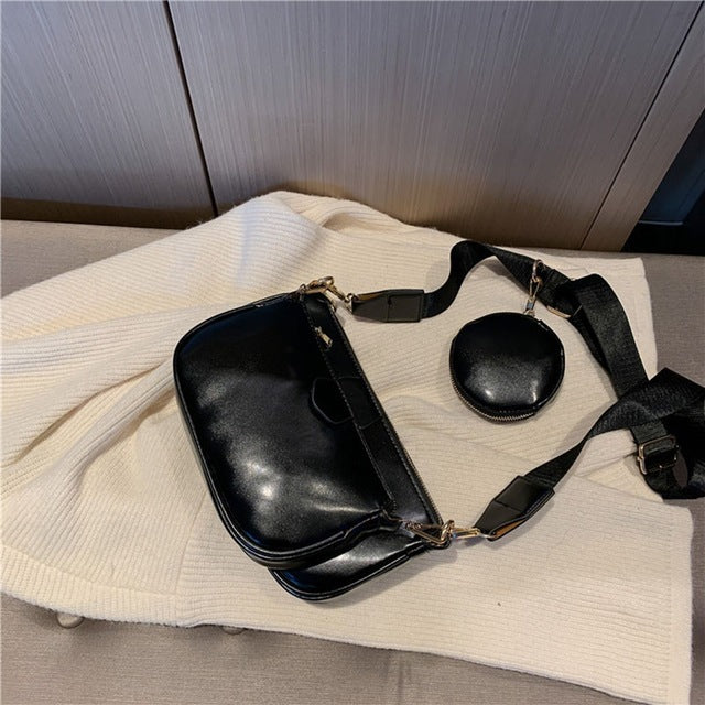 Luxury Black College Mini Bags For Women