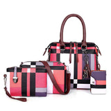 Luxury Plaid Women Handbags