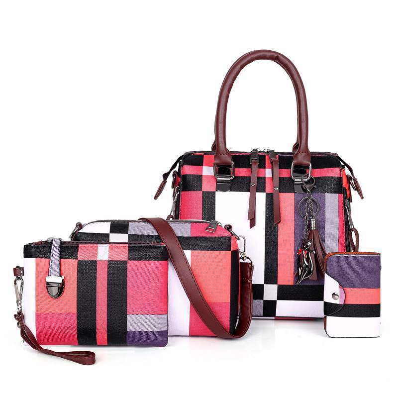 Luxury Plaid Women Handbags