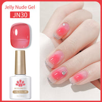 Nail Polish Transparent Color UV Polish Jelly Phototherapy Plastic