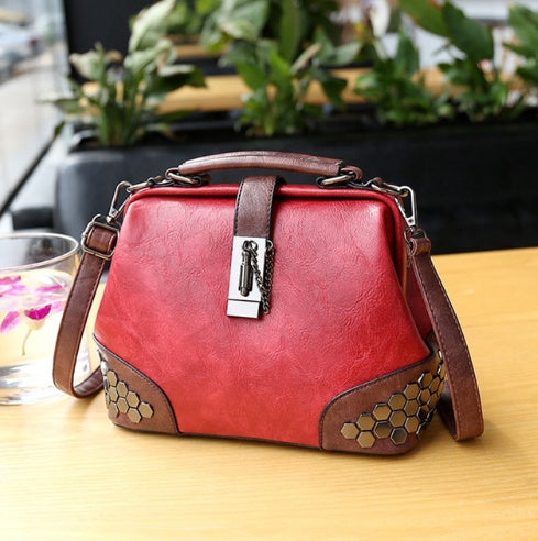 Women Leather Crossbody Handbag