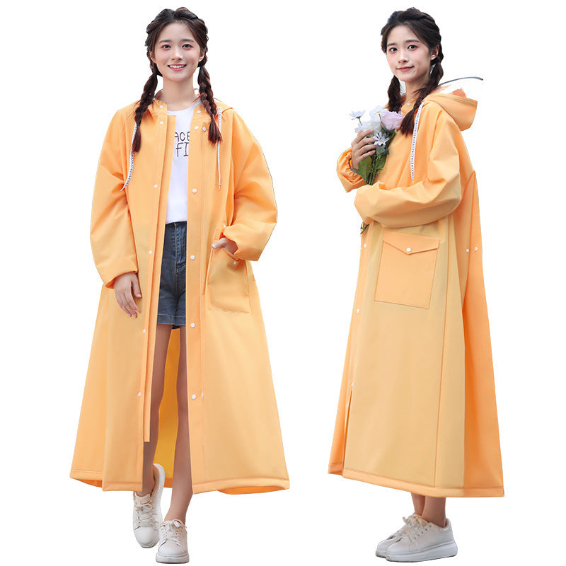 Raincoat Female Electric Battery Motorcycle Outerwear Single