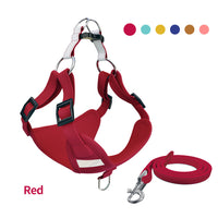 Reflective Pet Dog Vest Harness Set