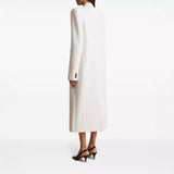 One Button Oblique Cut Extended Solid Color Long Sleeve Jacket Suit